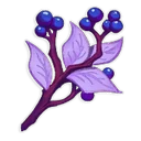 Bayas de morada