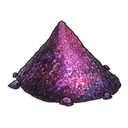 Obsidiana molida