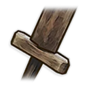 Espada de entrenamiento de madera